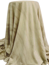 Sand/Dark Tan Polyester/Rayon/Lycra Tie-Dye Look Print French Terry Knit - Robert Kaufman - 58W