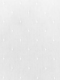 White Cotton/Nylon/Lycra Micro Stud Diamond Dobby Weave St Tropez Stretch Shirting - Robert Kaufman - 55W