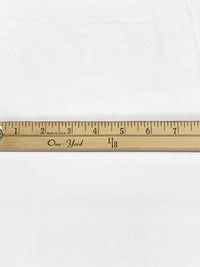 White Cotton/Nylon/Lycra Micro Hollow Oval Dobby Weave St Tropez Stretch Shirting - Robert Kaufman - 55W