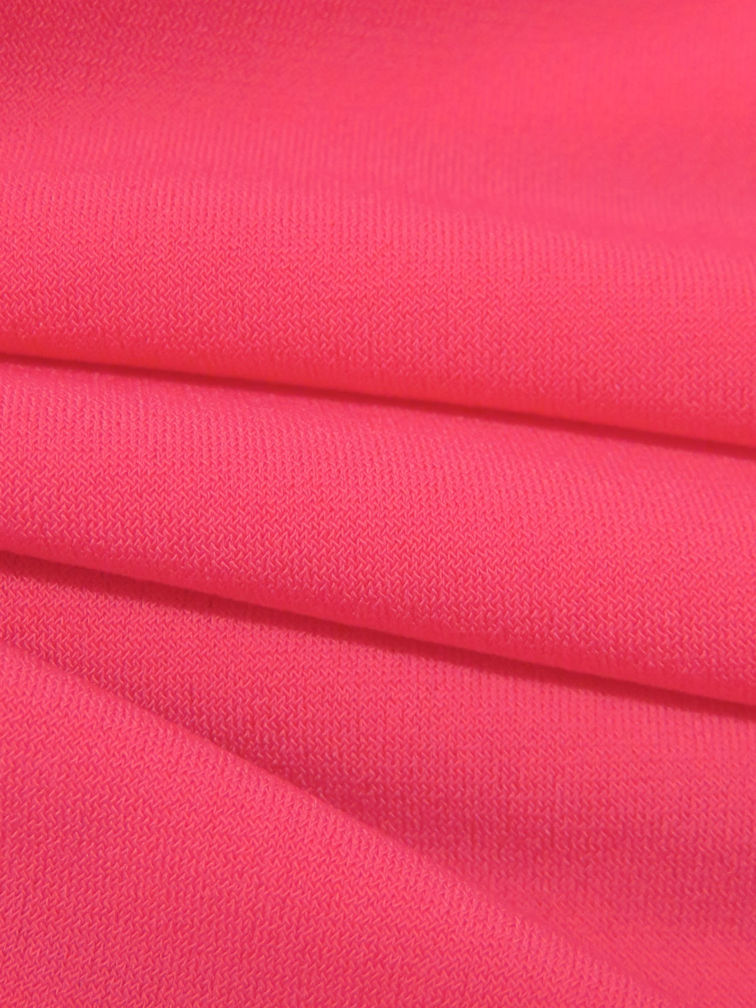 Coral Pink Polyester/Lycra ITY Knit 56W