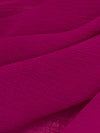 Jazzberry Jam 100% Polyester Puckered Chiffon - NY Designer - 58W