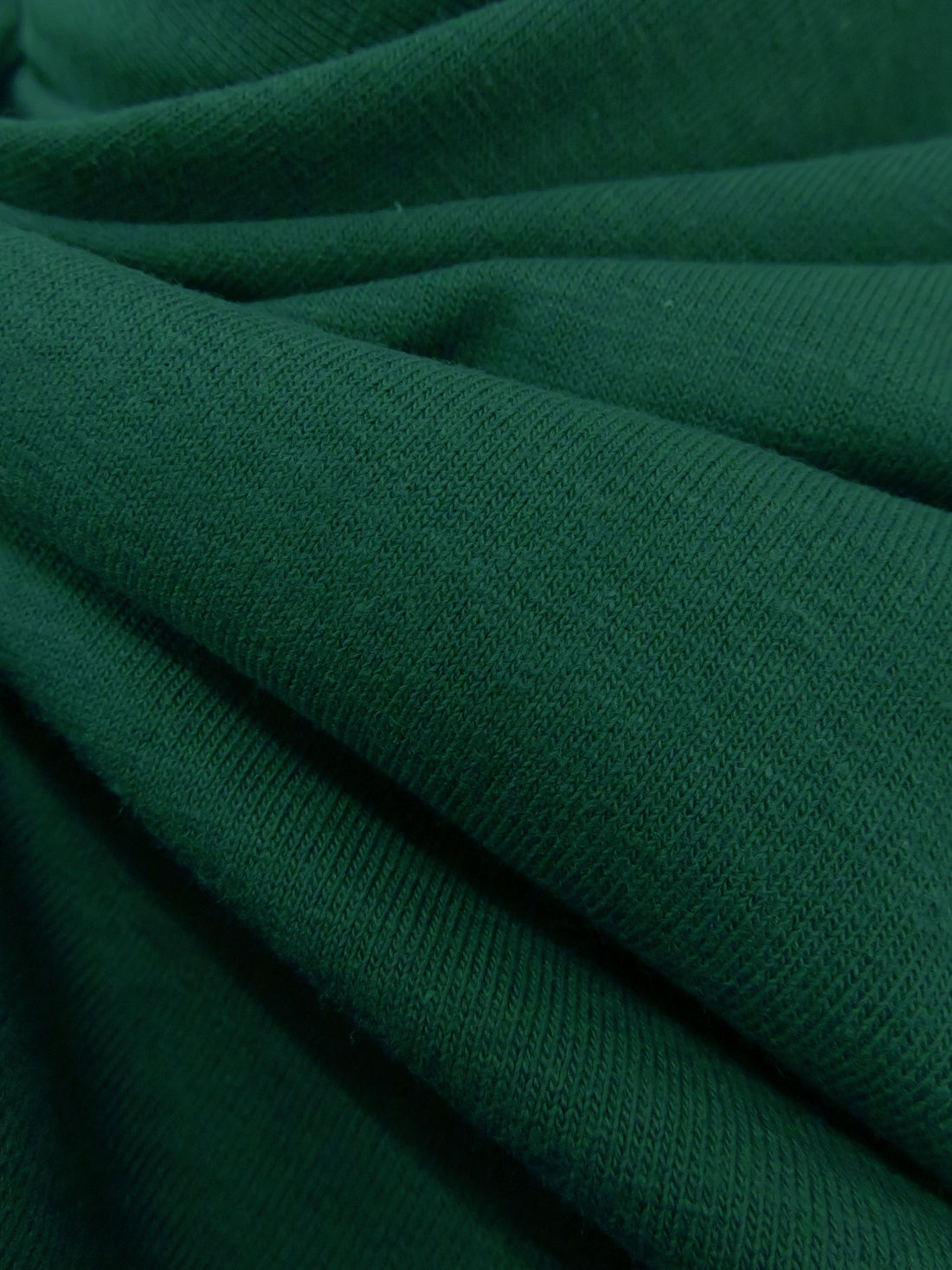 Phthalo Green Cotton/Lycra Jersey Knit 59W