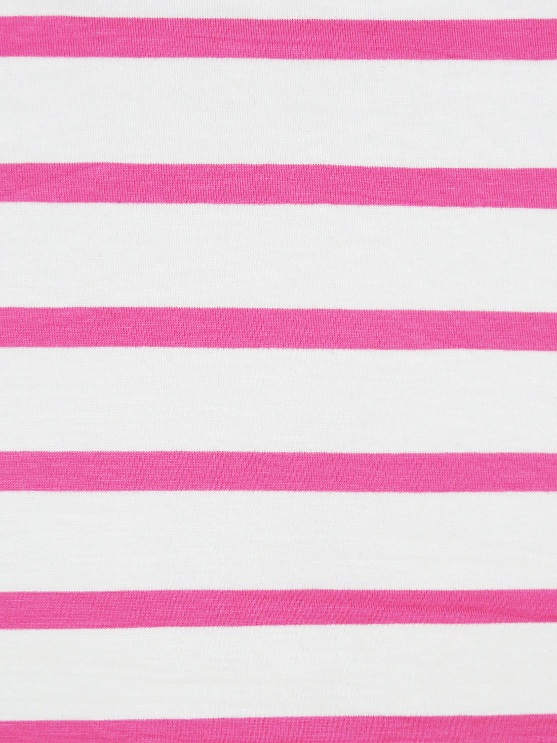 White/Paradise Pink Rayon/Lycra Horizontal Stripe Jersey Knit 57W