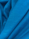 Vivid Sea Blue Rayon/Lycra Jersey Knit 60W