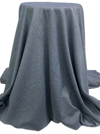 Navy/White 100% Cotton Basketweave Design Jacquard Jersey Knit 60W