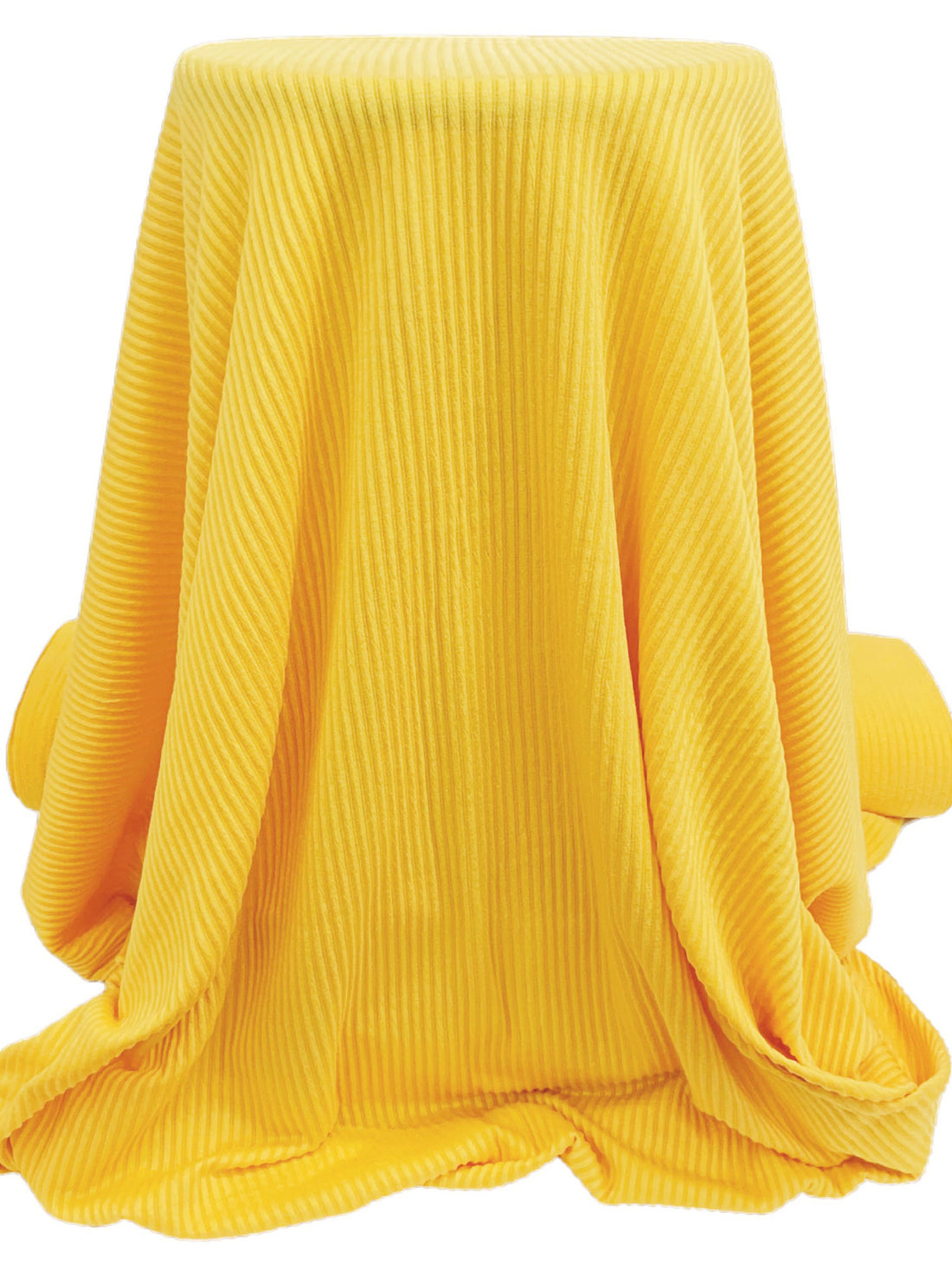 Dandelion Polyester/Lycra Crinkle Rib Double Knit 57W