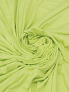 Soft Apple Green Polyester/Lycra Double Brushed Knit 58W