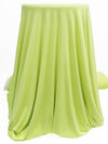 Soft Apple Green Polyester/Lycra Double Brushed Knit 58W