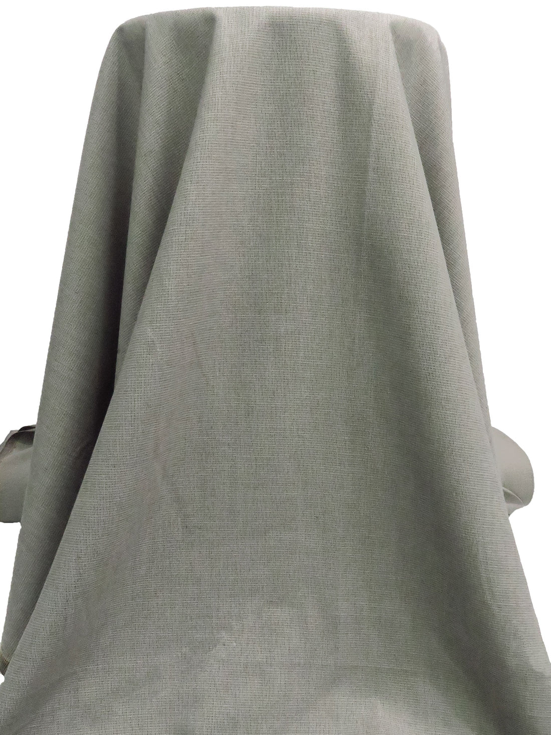 Abalone Gray/Black Polyester/Cotton Novelty Weave Suiting 59W