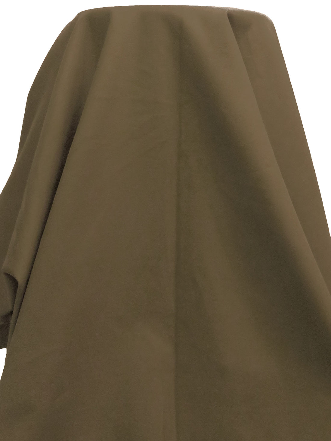 Olive Wood Cotton/Lycra Brushed Twill Bottom Weight Woven 60W