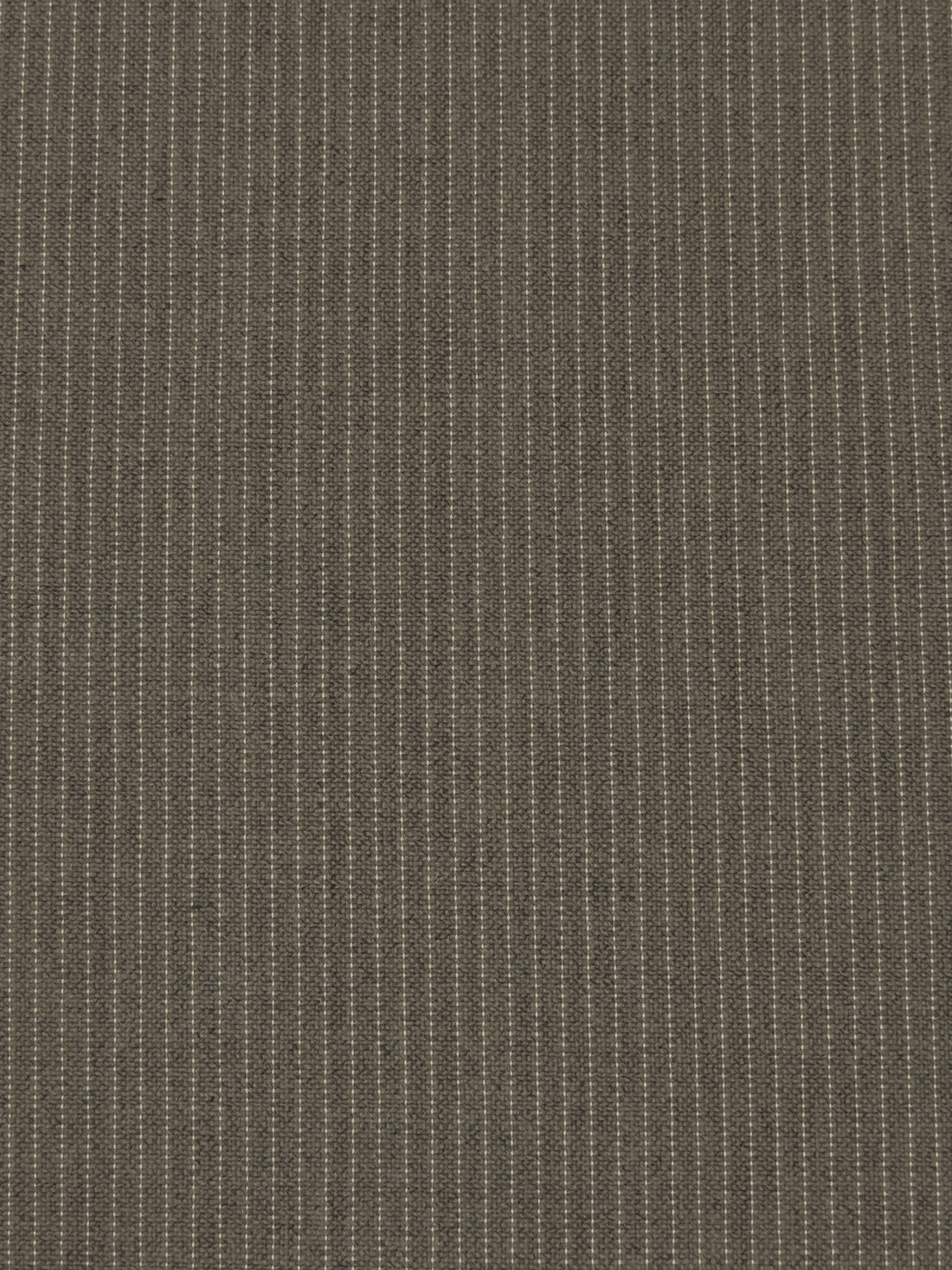 Dark Tan/Charcoal/Almond Wool/Nylon Vertical Stripe Weave Suiting - Imported From Italy - 60W