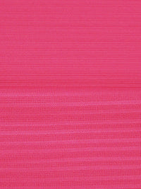 French Raspberry 100% Polyester Horizontal Stripe Ottoman Double Knit 58W