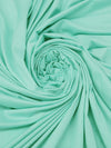 Aquamarine Polyester/Lycra Double Brushed Knit 58W