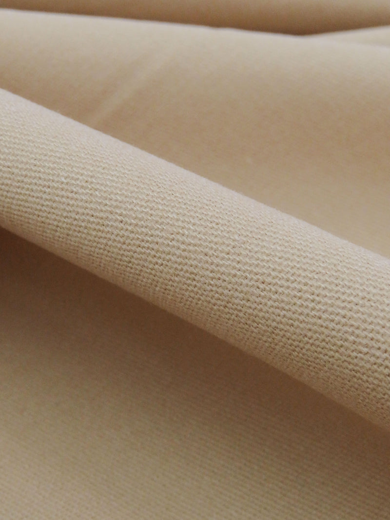 Latte 100% Cotton Brushed Twill 64W