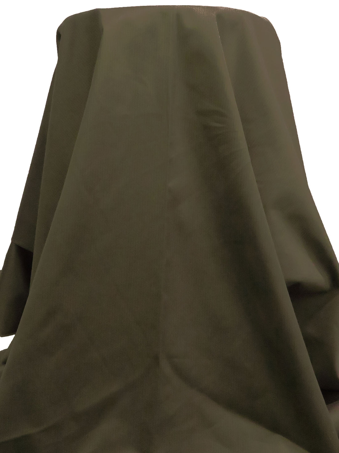 Punga Brown/Dark Brown 100% Cotton Vertical Pinstripe Twill Suiting 55W