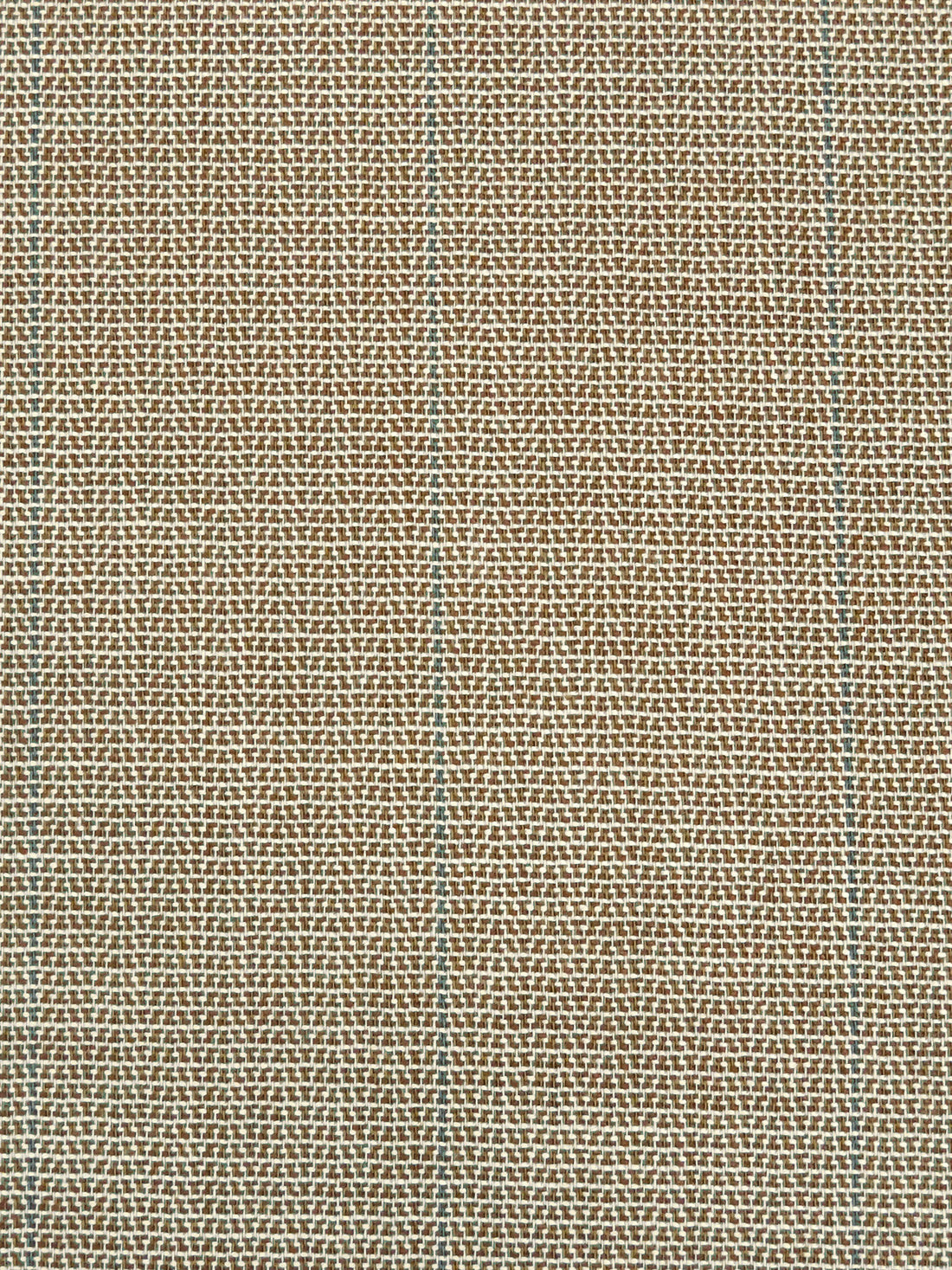 Almond/Cadet Blue/Brown/Multi Wool/Rayon Stripe Novelty Weave Suiting 59W