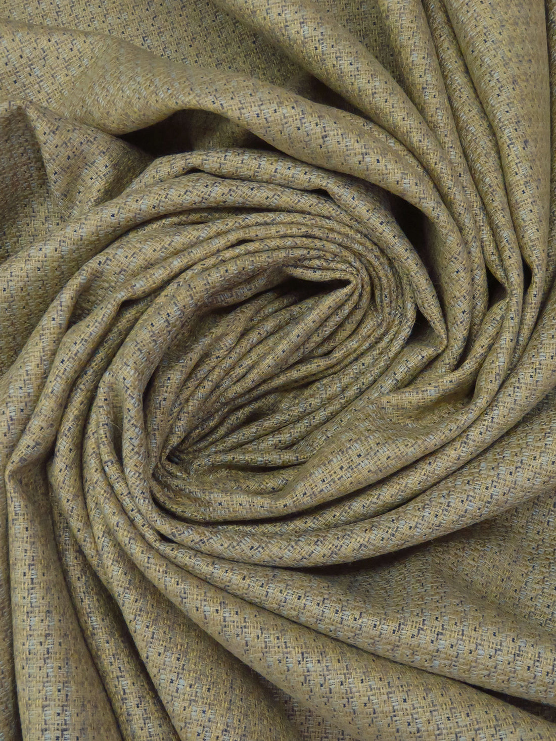 Dark Tan/Silver Foil/Dark Gray/Multi 100% Silk Tweed Suiting 57W