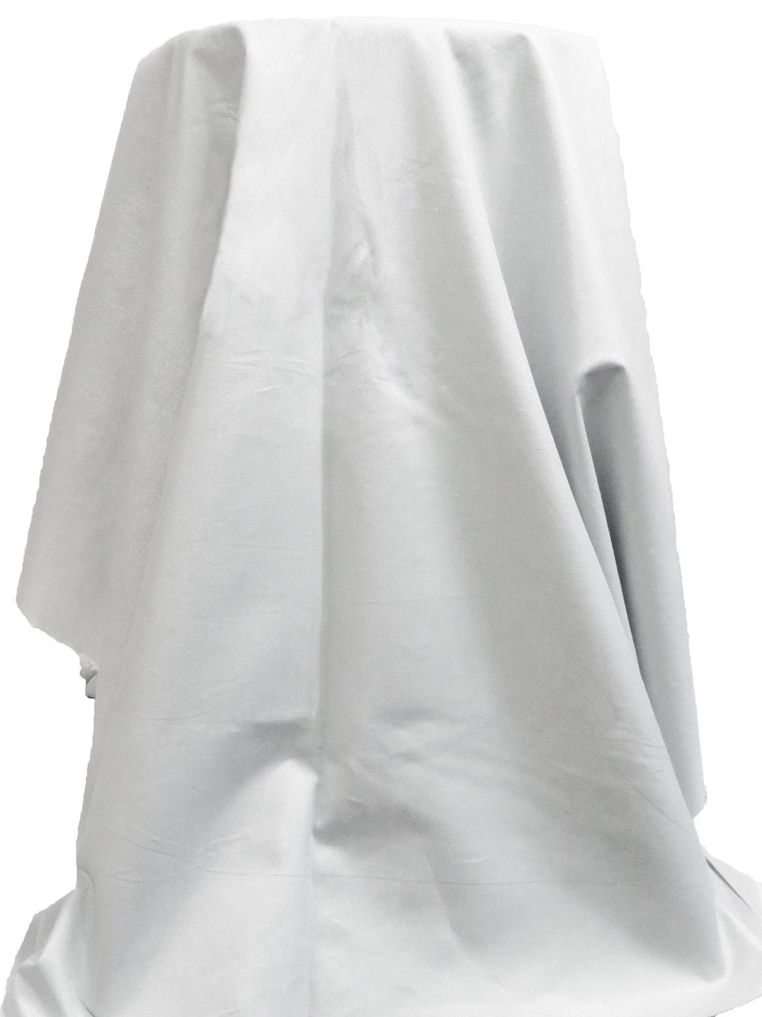 White/Silver Cotton/Lurex/Polyester "Moondust" Shirt Weight Woven - Robert Kaufman - 44W