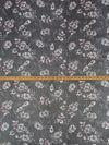 Black/Jazzberry Jam/White/Multi 100% Nylon Floral Print Point d'Esprit Netting  56W