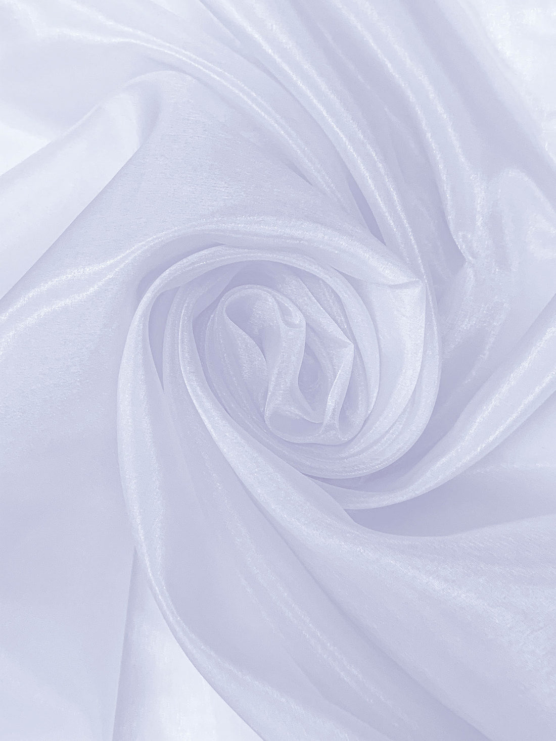 Lavender Ice 100% Polyester Organza 45W