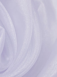Lavender Ice 100% Polyester Organza 45W