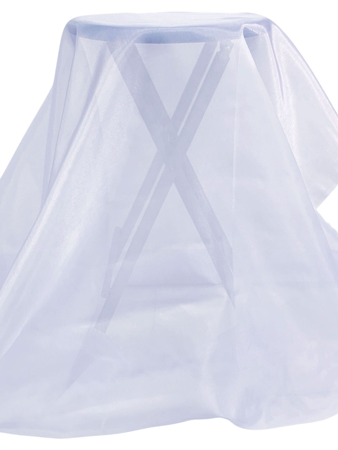 Lavender Ice 100% Polyester Organza 45W