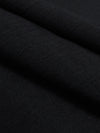 Black 100% Rayon Crinkle Challis 56W