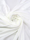 White 100% Polyester Matte Knit Lining 52W