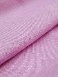 Light Orchid Purple Polyester/Lycra Double Brushed Knit 58W