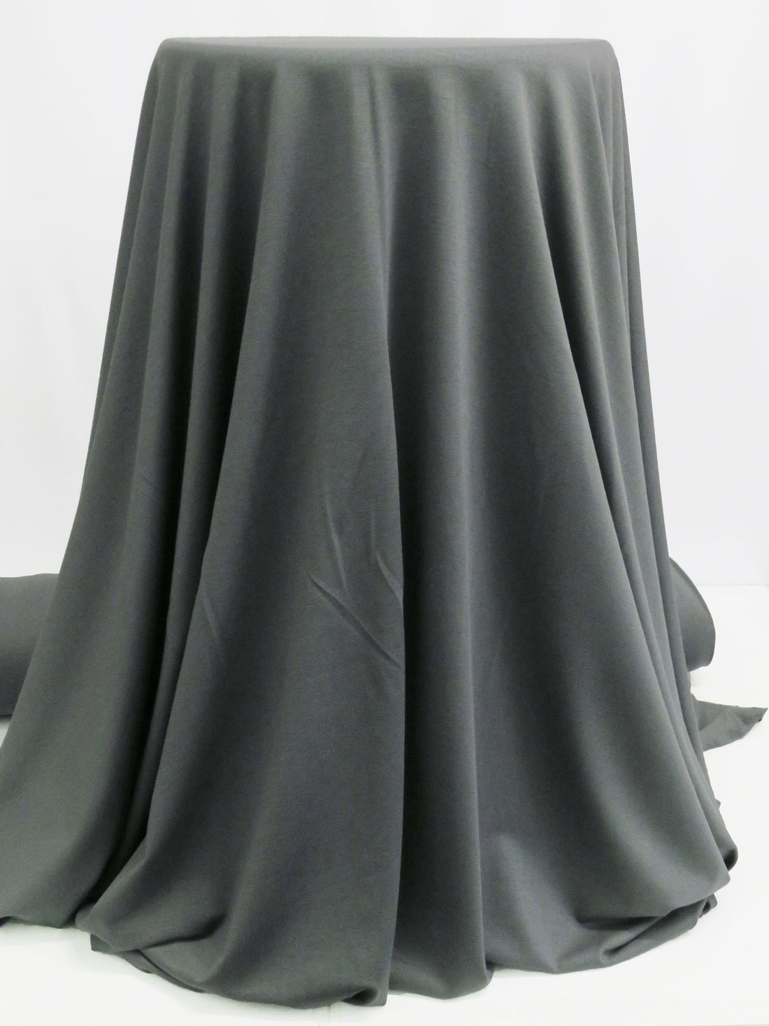 Steel Gray Rayon/Lycra Jersey Knit 60W