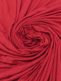 Crimson Polyester/Lycra Double Brushed Knit 56W