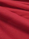 Crimson Polyester/Lycra Double Brushed Knit 56W