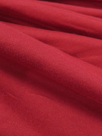 Crimson Polyester/Lycra Double Brushed Knit 56W