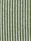 Dill Green/White Rayon/Lycra Vertical Stripe Brushed Rib Knit 52W