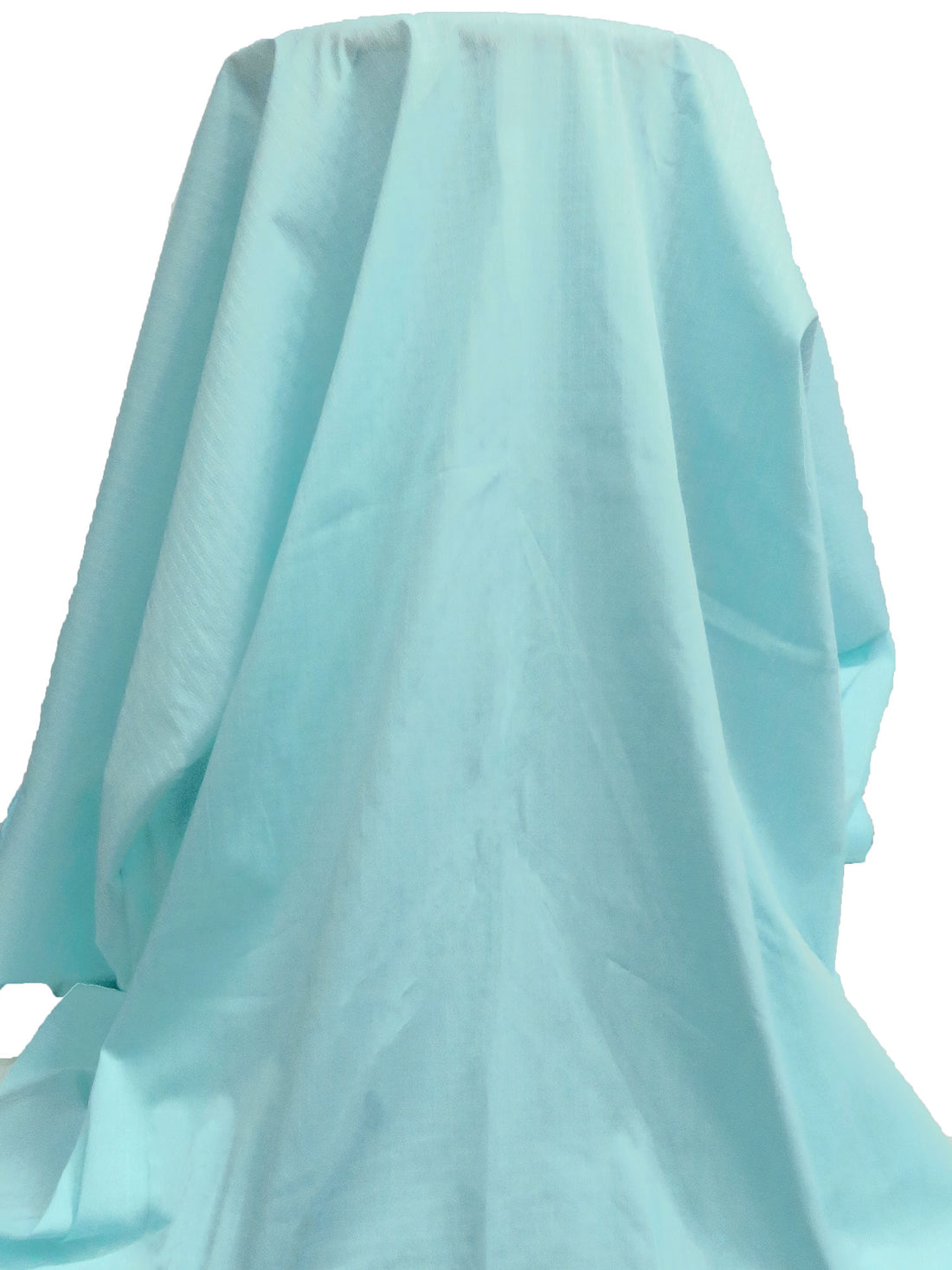 Robin Egg Blue/White Cotton/Nylon/Lycra Novelty Weave St Tropez Stretch Shirting - Robert Kaufman - 55W