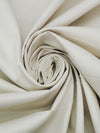 Bone White Cotton/Lycra Stretch Twill 56W