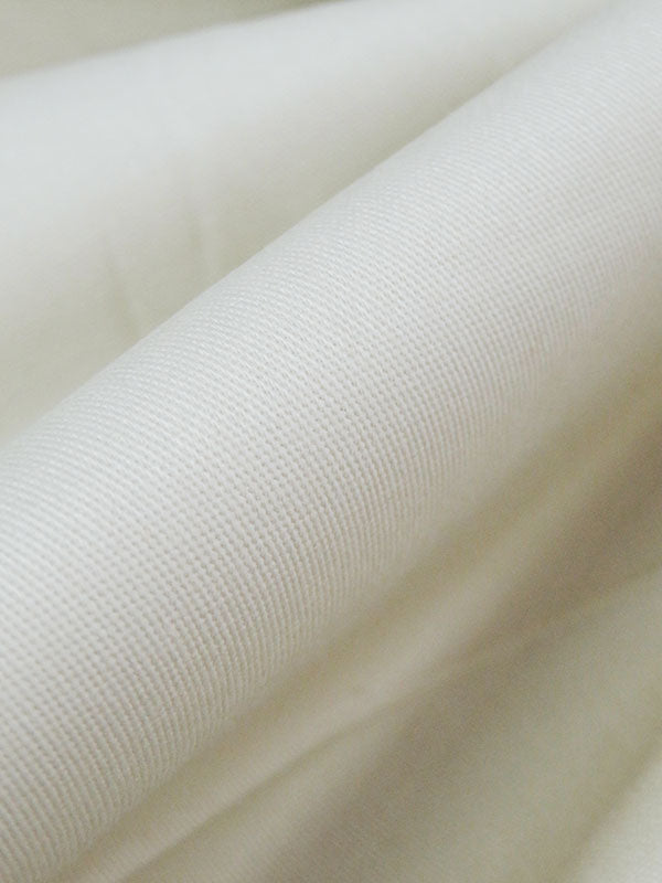 Bone White Cotton/Lycra Stretch Twill 56W