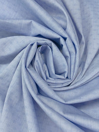 Light Blue/White Cotton/Nylon/Lycra Micro Dotted Dobby Weave St Tropez Stretch Shirting - Robert Kaufman - 55W