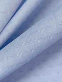 Light Blue/White Cotton/Nylon/Lycra Micro Dotted Dobby Weave St Tropez Stretch Shirting - Robert Kaufman - 55W