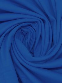 Dark Cornflower Blue Cotton/Lycra 1x1 Rib Knit - Robert Kaufman - 68W