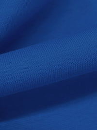 Dark Cornflower Blue Cotton/Lycra 1x1 Rib Knit - Robert Kaufman - 68W