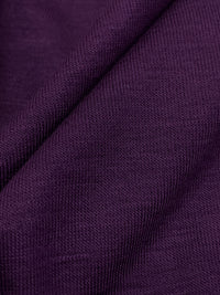 Deep Plum Rayon/Lycra Jersey Knit 58W