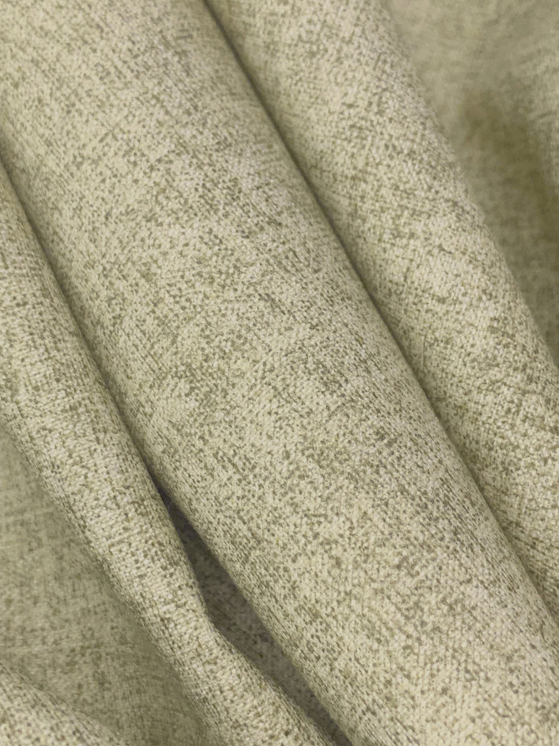 Taupe Cotton/Flax Heathered Print Midweight Woven - Robert Kaufman - 43W