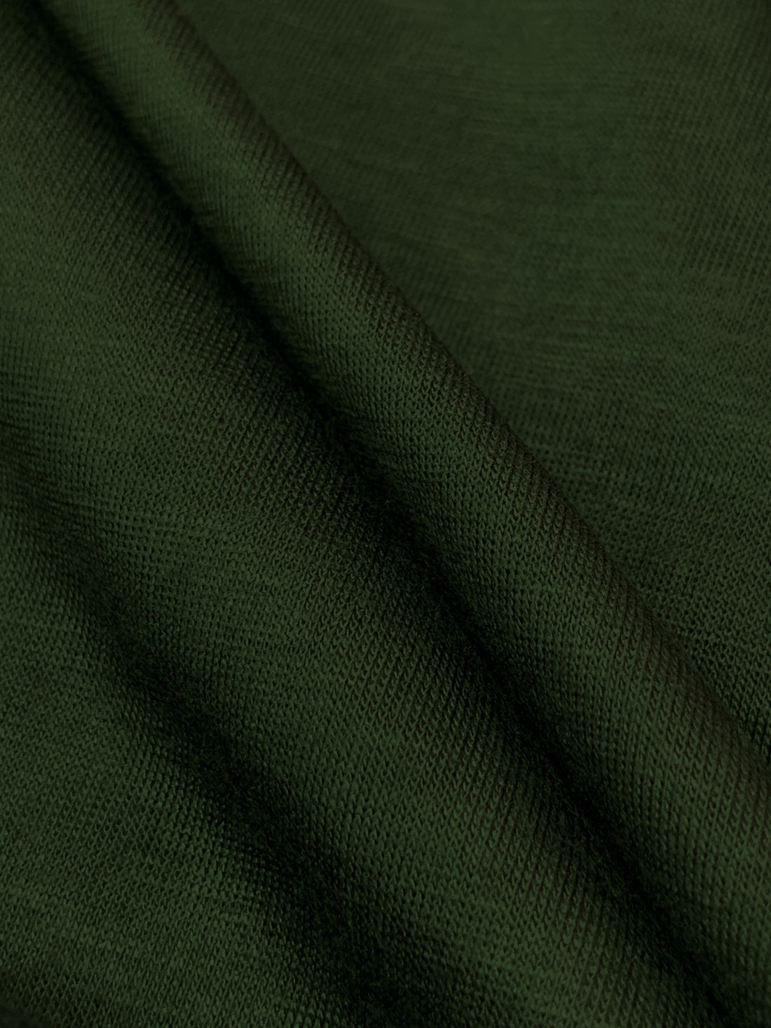 Dark Forest Green Rayon/Lycra Jersey Knit 56W