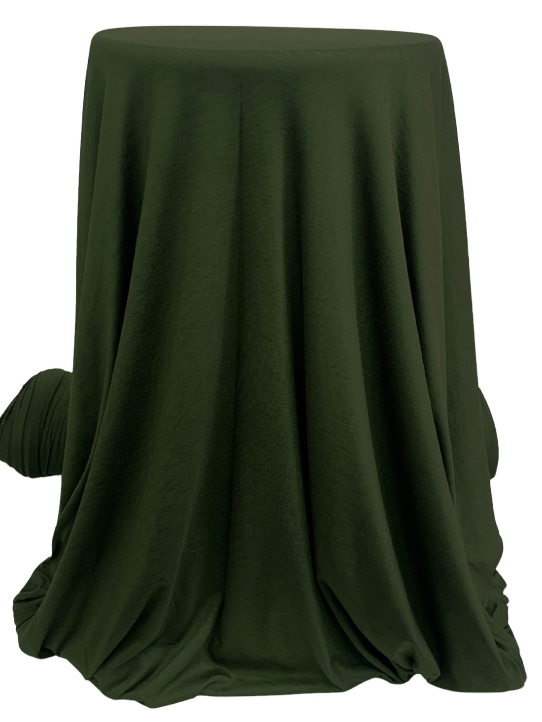 Dark Forest Green Rayon/Lycra Jersey Knit 56W