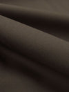 Dark Umber Brown Cotton/Lycra Stretch Canvas Suiting - Imported From Italy By NY Designer - 60W