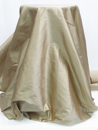 Sandy Khaki 100% Silk Dupioni 53W