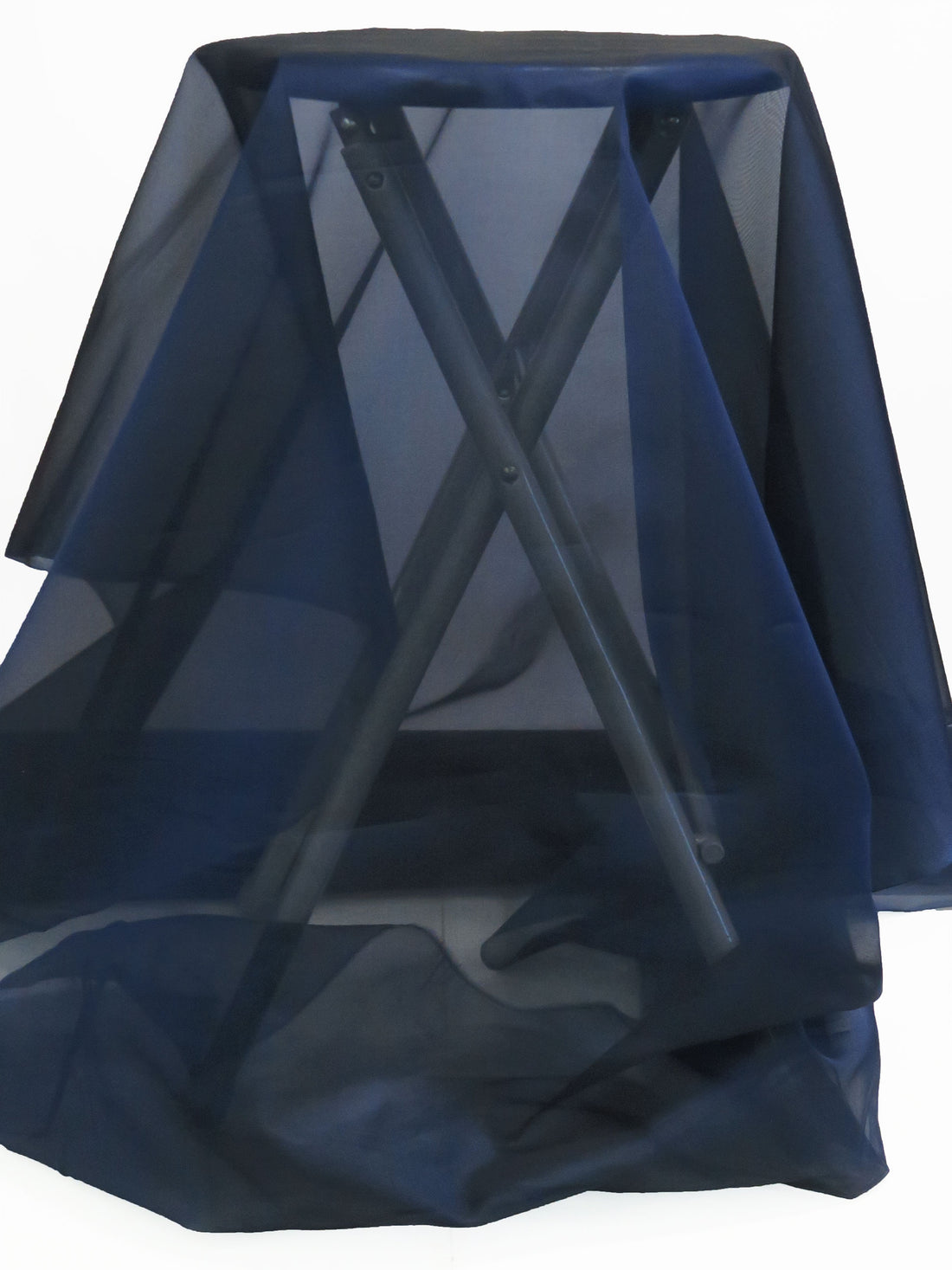 Admiral Blue 100% Silk Organza 41W