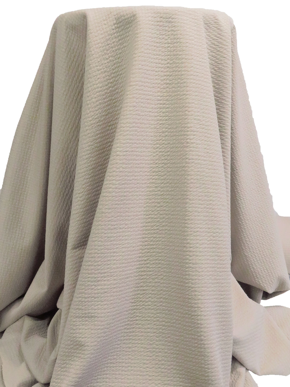 Dark Vanilla Polyester/Lycra Power Air Grid Double Knit - Polartec - 62W