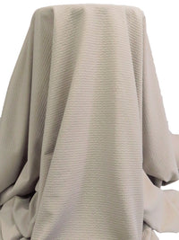 Dark Vanilla Polyester/Lycra Power Air Grid Double Knit - Polartec - 62W